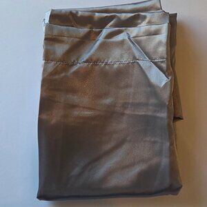 NWT -- Satin Pillowcase Set (2-Pack) – Standard 20"x26" Size – Dark Grey